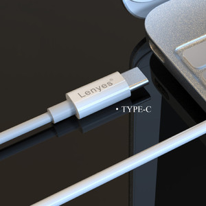 Kabel USB-C 2.0 typ A vidlice - C vidlice, 1 m - LENYES