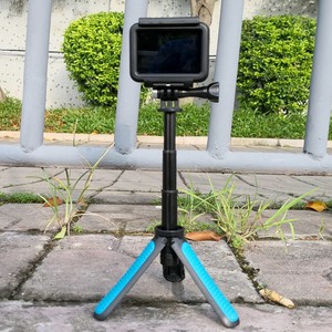 Short Handgrip (Mini držák do ruky a tripod pro GoPro) - MODRÝ