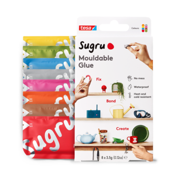Sugru Mouldable Glue 8 pack - barevný MIX
