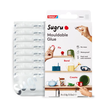 Sugru Mouldable Glue 8 pack - bílá