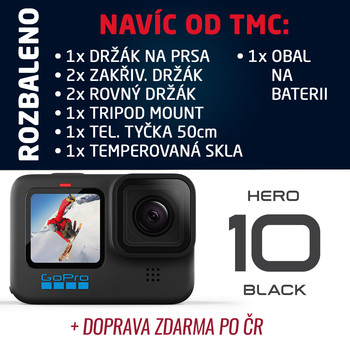 HERO10 Black - ROZBALENO