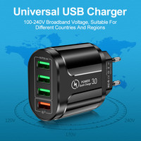 Univerzální 4x USB Quick charge Qualcomm3.0 síťová nabíječka