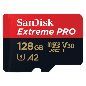SanDisk Extreme PRO microSDXC 512GB + SD Adapter 200MB/s & 140MB/s A2 C10 V30 UHS-I U3