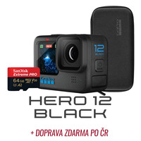 HERO12 Black + 64GB SD karta 