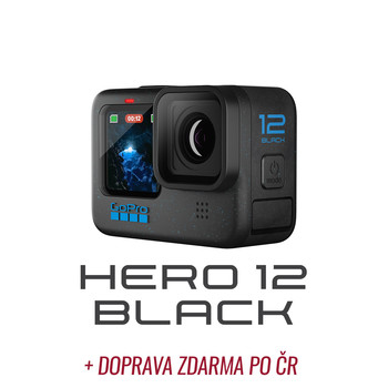 HERO12 Black + Enduro baterie a pouzdro